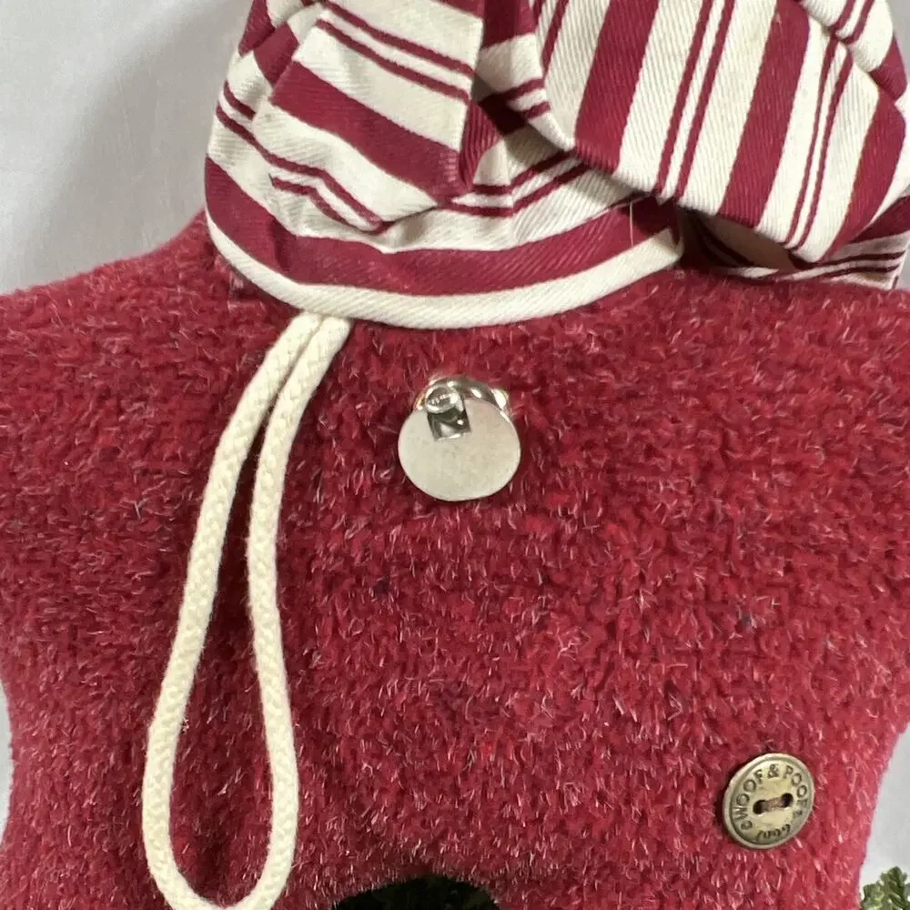 Woof & Poof Star Pillow Hanging Musical “Santa Claus is Coming to Town” 1999